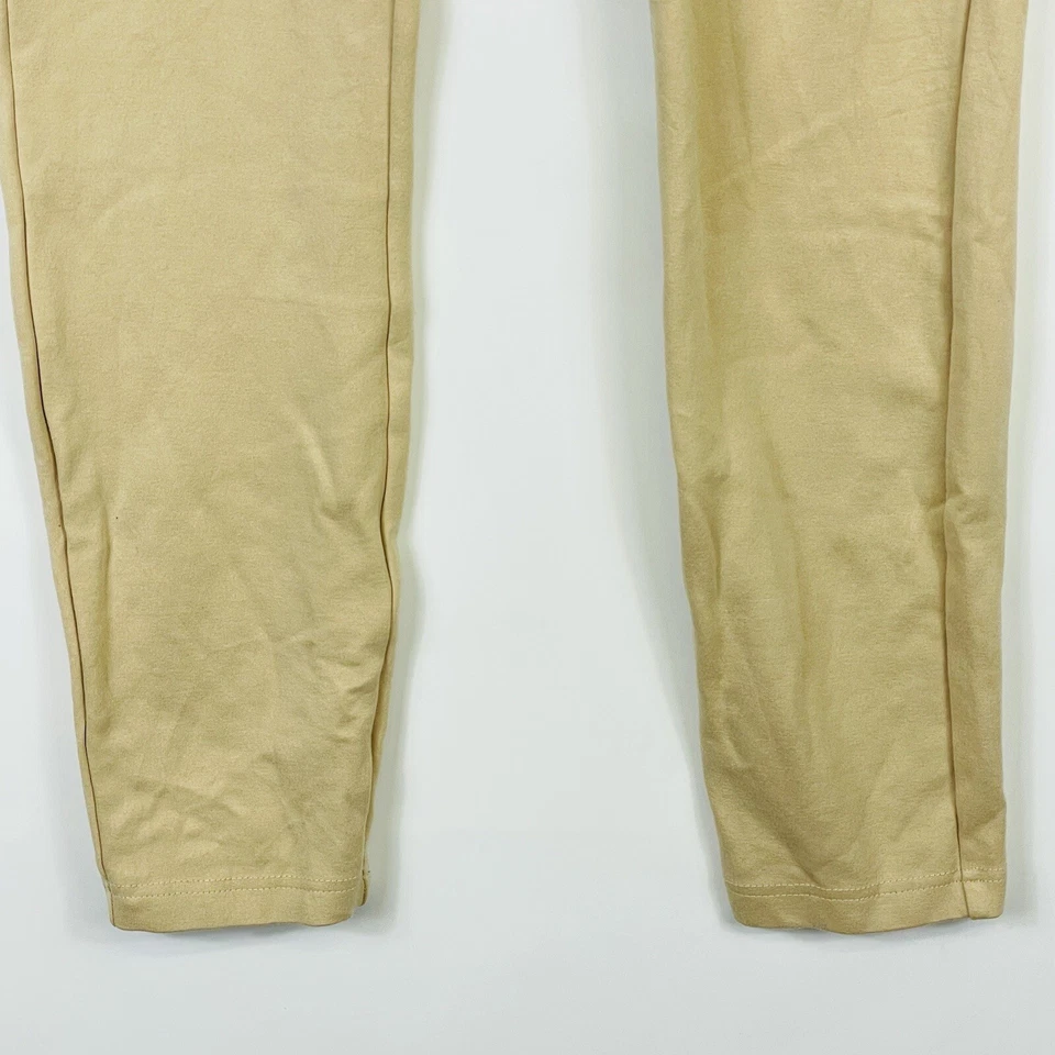 Nanette Lepore Beige Ponte Elástico Pull On Elástico Leggings Pantalones Mujer Medianos Foto 3 de 4