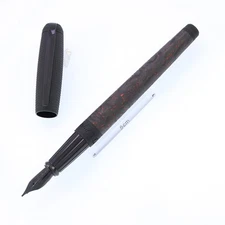 S.T. Dupont Line D Large Red Carbon Fiber Fountain Pen M