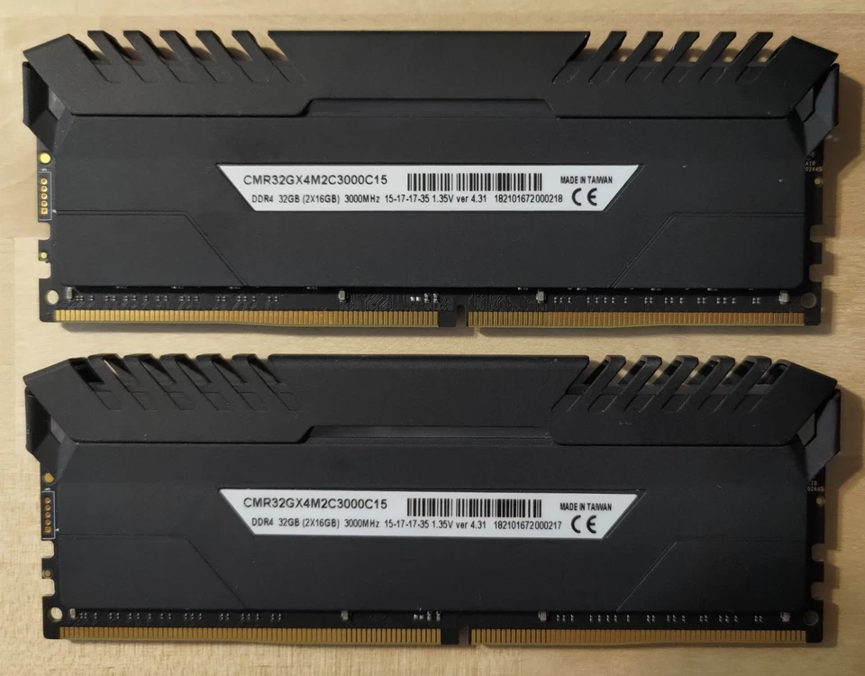 Corsair Vengeance RGB 32GB (2 x 16GB) DDR4 3000 CL15 (SAMSUNG B-DIE) Ver 4.31 - Image 2 of 4