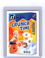 2025 Panini Donruss WNBA Marina Mabrey #13 Gold Press Proof Crunch Time
