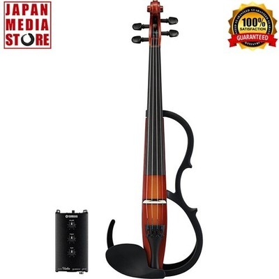 YAMAHA SV250 Silent Electric Violin 4-String Brown Finish Pro Stage Model JAPAN