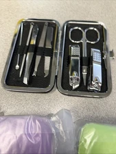 8 Piece Self Groom Kit Stainless Steel