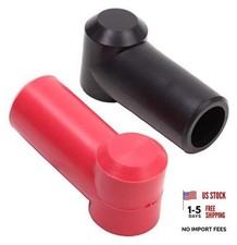 Fastronix 3/8" Stud Terminal Covers Red and Black