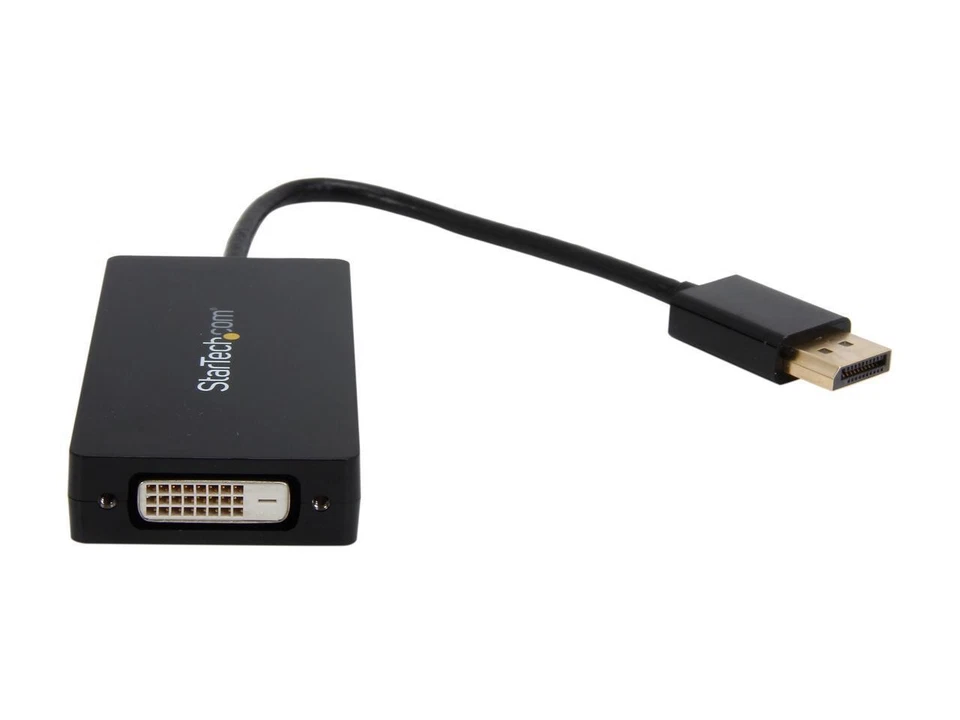 StarTech.com DP2VGDVHD DisplayPort to VGA / DVI / HDMI® Adapter – 3-in-1 DP - Image 3 of 4