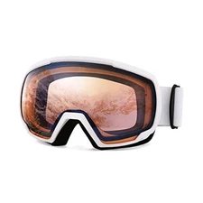  Goggles OTG - Over Glasses Motorcycle/Ski/Snowmobile Goggles Orange Vlt 46%