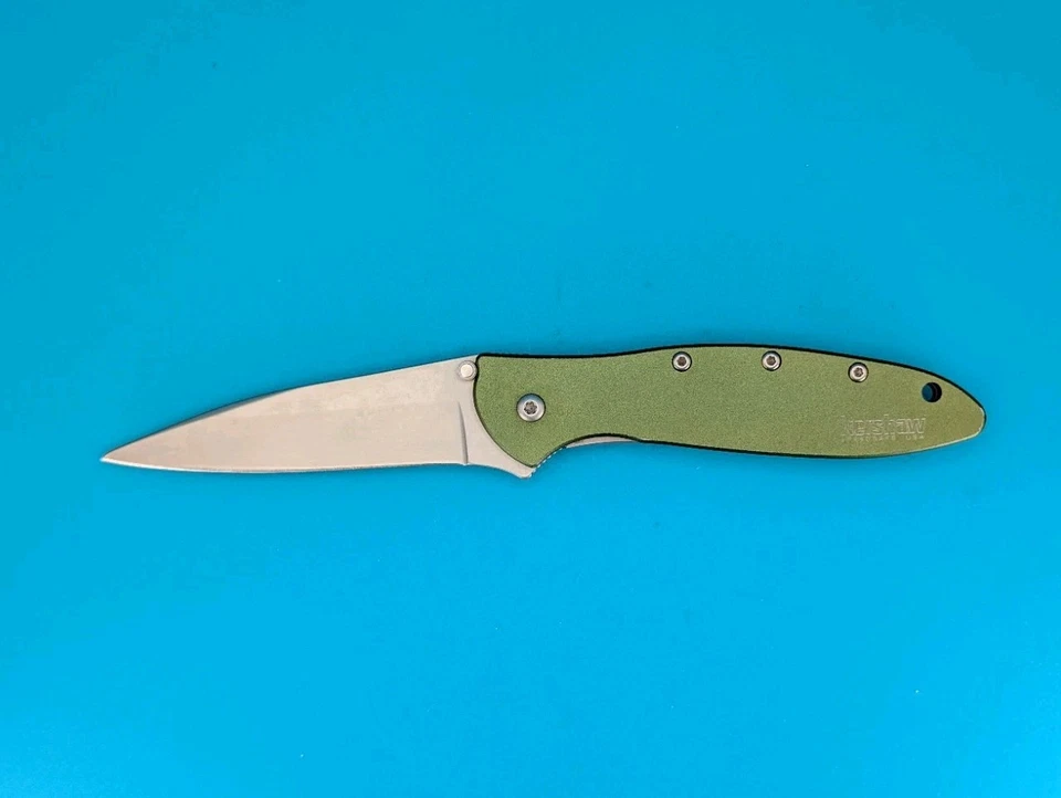 Kershaw Leek 1660OL, простой край, скорость безопасный помощь открытый складной карманный нож! - Изображение 3 из 4