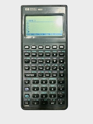 Vintage HP 48GX Graphing Calculator - 128KB RPN Engineering - Tested & Working