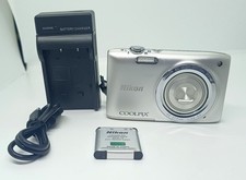  EXC 5/charger  Nikon CoolPix S2700 Silver 16.0MP compact digital camera 6xOpt