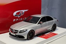 *RARE* GT Spirit 1:18 Mercedes-AMG C63 S Sedan W205 Silver Metallic GT068