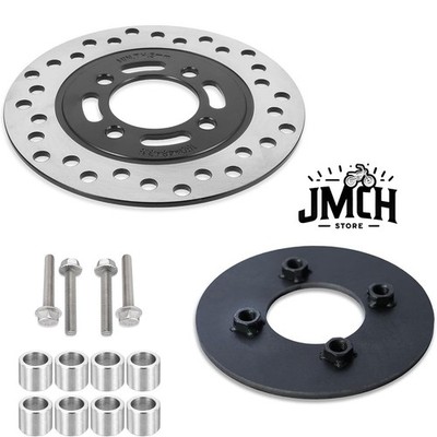 JMCHstore Mini Bike Drum to Disc Hydraulic Brake Wheel Conversion Kit for Colema