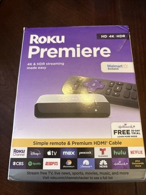 Roku Premiere 4K HD & HDR Streaming Device