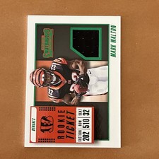 2018 Panini Contenders Rookie Ticket Swatches Variation #31 Mark Walton Jersey