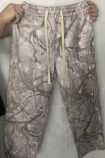 YOUNGLA Woman s Camouflage Sweat Pants Drawstring Polyester S