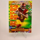 2025 Topps Chrome Jayden Daniels Power Players X-Fractor Commanders C02