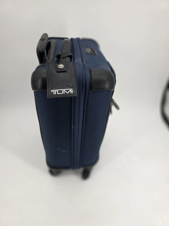 Tumi Lyndon SHORT TRIP 4 Wheel Packing Suit Case - ALL NAVY BLUE❗ - Image 2 of 4