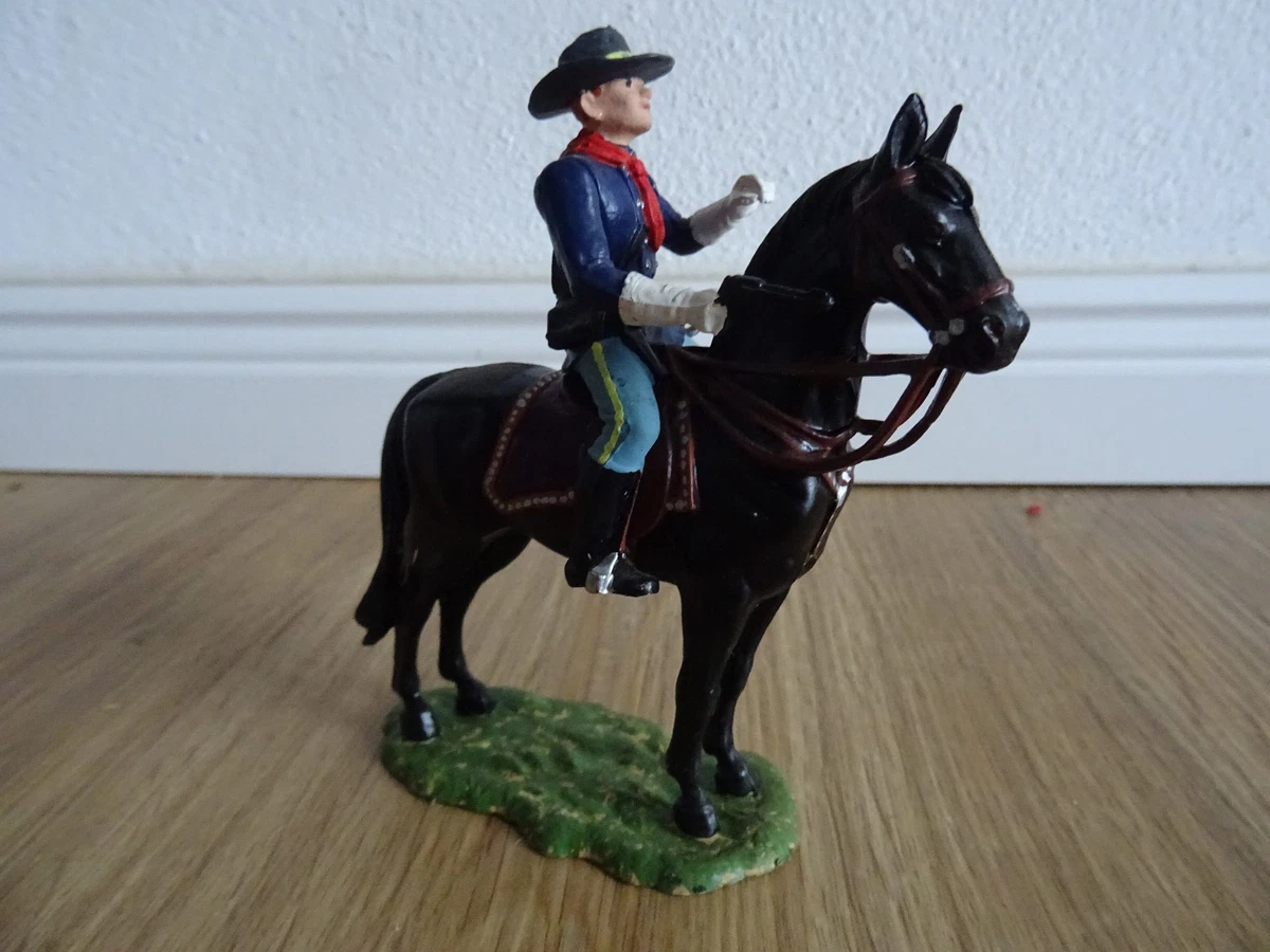 Elastolin Umbau-Nordstaaten-Soldat zu Pferd