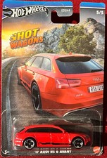 HOT WHEELS HOT WAGONS '17 AUDI RS 6 AVANT 5/5. SEE COMBINED OFFERS
