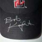 Texas Tech Red Raiders Autographed Flexfit Cap Hat Black 100% Cotton Bob Knight — photo 3