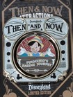 DISNEY DLR THEN AND NOW MICKEY THEATER TO PINOCCHIO'S DARING JOURNEY PIN LE 1000 — photo 2