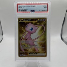 PSA 7 Mew ex 205/165 carta classificata Pokémon oro iper rara 151 SV2a