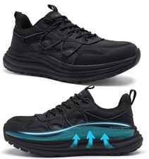 OrthoComfoot Shoes Mens Size 11 Wide Black Trail Running Orthopedic Arch Support