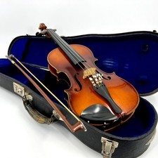 SUZUKI 1/4 Size Violin 1967 Used Vintage w/ Case made in Japan
