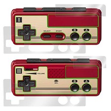 Glossy protective film set for Nintendo Switch Family Computer controllers left