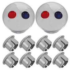 40 Pcs Kitchen Faucet Hole Cover Sink Bathroom Basin Taps Handle Buttons