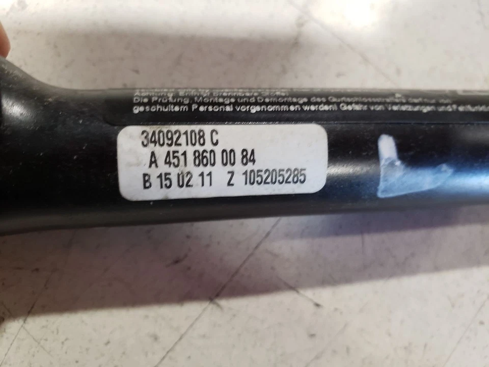 Left Front Seatbelt Retractor - 2011 SmartFor2 Auto Brabus Passion Conv - 08-16 - Image 4 of 4