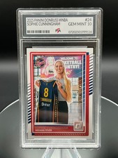 2025 Panini Donruss WNBA #24 Sophie Cunningham Indiana Fever GEM MINT PTA 10🔥