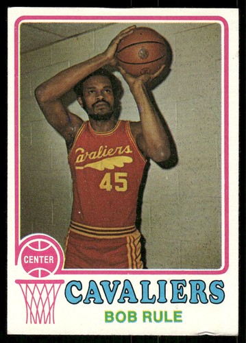 Bob Rule #138 1973 Topps card