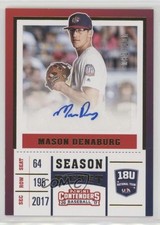 2017 Elite Extra Edition USA Baseball 18U Tickets Gold Mason Denaburg Auto 0w8