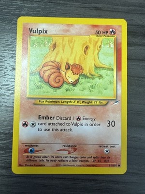 Vulpix 91/105 Neo Destiny Regular