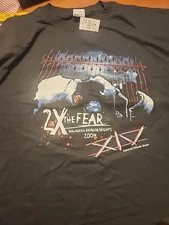 RARE 2X The Fear Universal Studios Halloween Horror Nights 2004 Size XXL