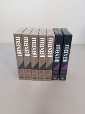 Lot of 6 NEW Maxell Blank HGX-Gold Premium High Grade T-120 VHS VCR Tapes SEALED