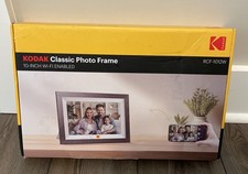 Kodak Classic Photo Wood Frame, 10-Inch Touch Screen, Wi-Fi w/ 32GB Storage