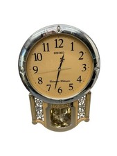 Seiko Westminster-Whittington Gold Plastic wall clock