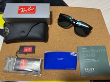 Talex Ease Blue Ray-Ban Rb4165-F Justin Sunglasses Polarized Glass For Fishing E