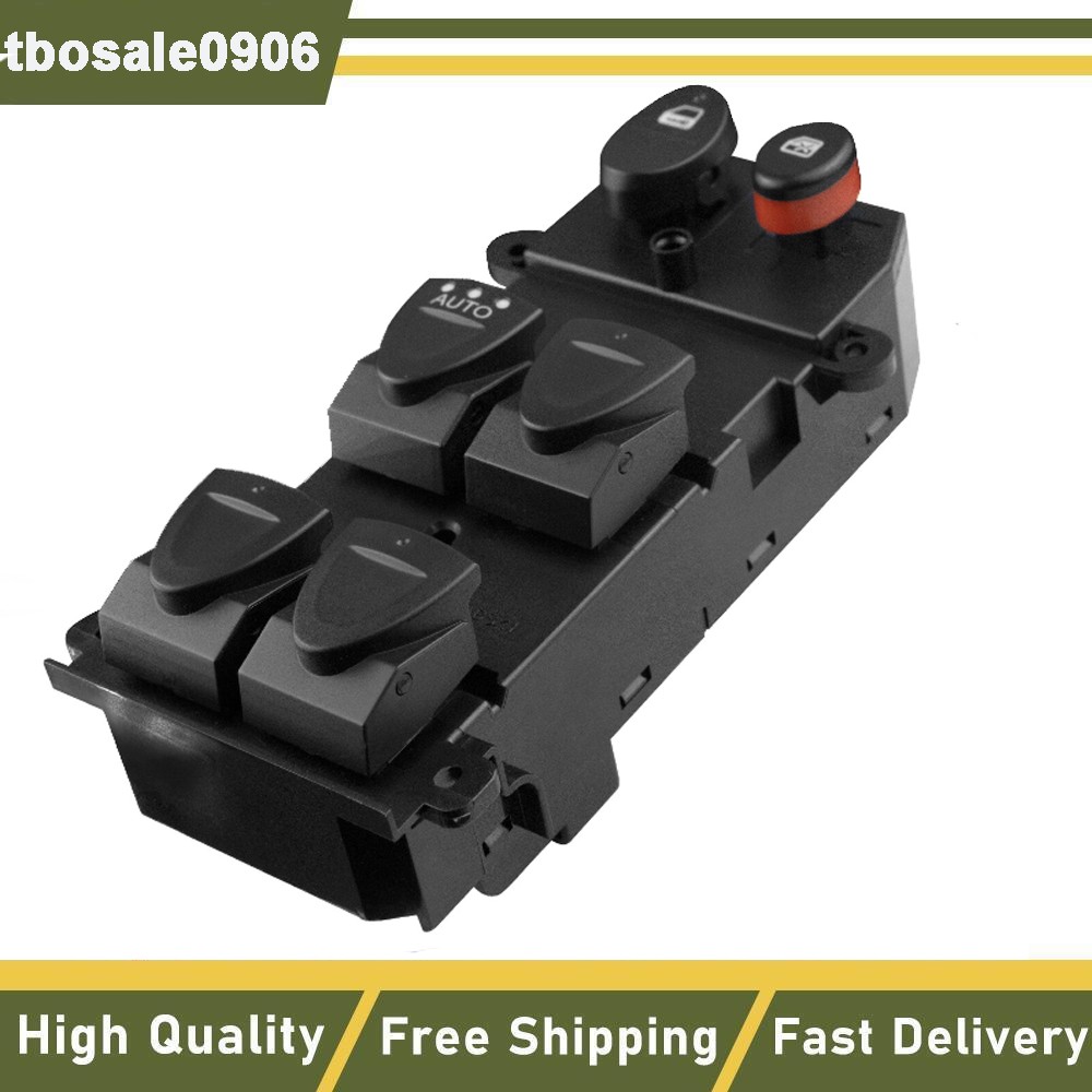 For Honda Civic 06-11 Sedan 4-Door Master Power Window Switch Front Driver Side