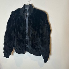 Bagetelle Fur Bomber Jacket-medium