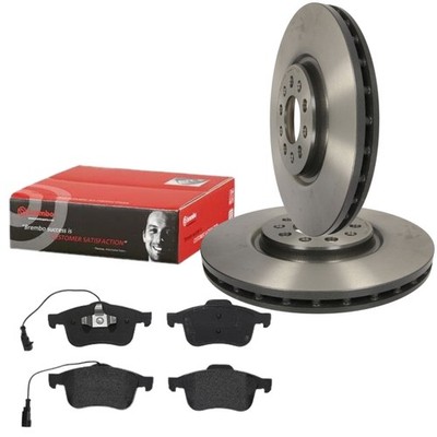 BREMBO Bremsscheiben 330mm Beläge Wako Satz Vorne für ALFA ROMEO GIULIETTA 940