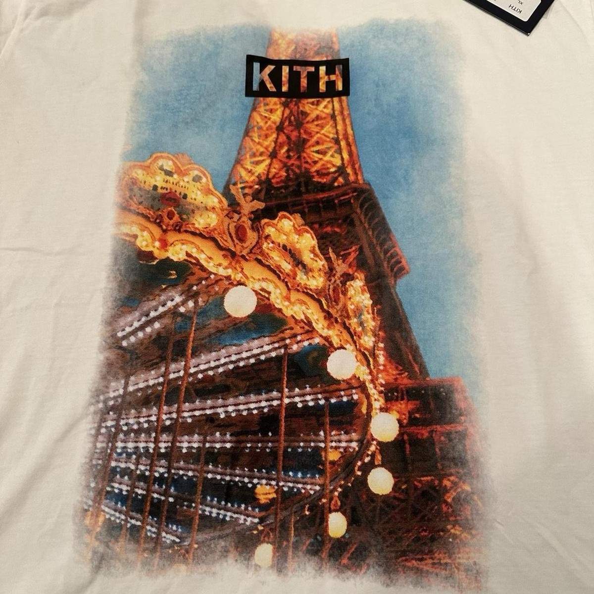 Kith Paris In Store Exclusive Eiffel Tower T Shirt Brand New XL