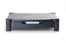 Mind Reader Monitor Stand Laptop Riser Desktop Organizer Storage Drawer Offic...