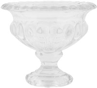 Clayre & Eef 6GL5032 Glasvase Transparent Ø 13X11 Cm Elegante Deko