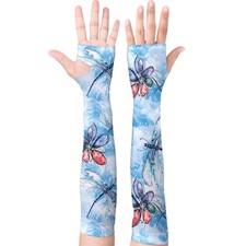 Gardening Farm Sun Protection Arm Cooling Sleeves Thorn Proof Thumb Hole
