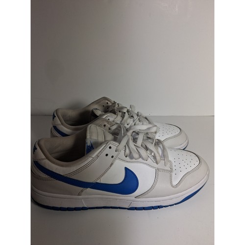 Nike Dunk Low Retro weiß blau Turnschuhe DV0831-108 Herren Größe 10,5 - Bild 5 von 7