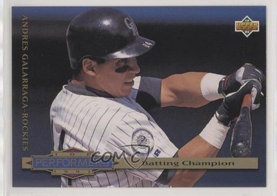 1994 Upper Deck Collector's Choice Top Performers Andres Galarraga #312 0c4