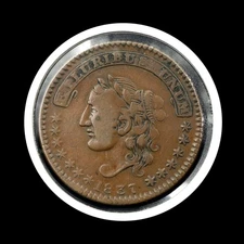 HT-243 1837 Hard Times Token - Crossman Umbrella - New York (57867)