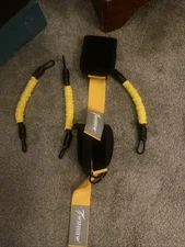 Home Gym Suspension Resistance Strength Training Fitness Straps Workout Trainer