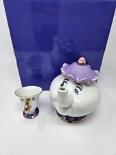 Beauty and the Beast Mrs Potts Porcelain Teapot  Chip Cup